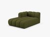 Micadoni Recamiere Lupine 2-Sitzer Links Boucle Baloo Dunkel-Olivgrün Bild 2