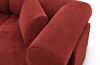 Ecksofa Laguardia L Form aus Samtstoff - Samtstoff - rot Bild 5