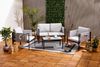 TrendLine Gartenmöbel-Set Amalfi 4-teilig Aluminium Lounge Set Sitzgruppe Bild 2