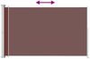 vidaXL Seitenmarkise Ausziehbar 180x300 cm Braun 313402 Bild 3