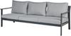 3 Sitzer Sofa Metall Dunkelgrau KIATO Bild 4