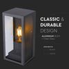 Wandlampe, Glas, schwarz, IP44, H 23,6 cm Bild 4
