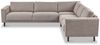 Home affaire Ecksofa Sveeva, L-Form, B. 288 cm, schwarze Metallfüße, langlebiger Webstoff, mit Wellenunterfederung, viele Farben Bild 2