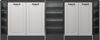 Küchenschrank für Dachschrägen R-Line Weiß Landhaus 210 cm 5er Set Vicco Bild 4