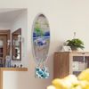 Plankenschild Surfboard 100 cm mit Kleiderhaken Holzbild Surfbrett Wandbild Surfing Bild 2