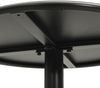 vidaXL Gartentisch Rund Schwarz Ø50x72 cm Stahl 4009308 Bild 5