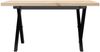 vidaXL Couchtisch X-Gestell 80x50x40,5cm Massivholz Kiefer & Stahl 3282750 Bild 4