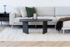 Couchtisch >Melo< in Dunkelbraun, MDF, Dekor - 100x41x50cm (BxHxT) Bild 2