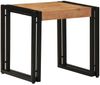 vidaXL Couchtisch Braun 40 x 40 x 38 cm Massivholz Akazie 4102728 Bild 3