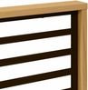 vidaXL Outdoor-Sofagarnitur mit Kissen 7 pcs Weiß und Beige 3391098 Bild 5