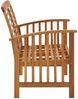 vidaXL Gartenbank 119 cm Massivholz Akazie 310259 Bild 3