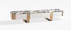 Livin Hill Stilig ST922 TV-Kommode, MDF, Kunstmarmor, Edelstahl, 36 x 40 x 200 cm Bild 2