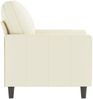 vidaXL Sessel Creme 60 cm Samt 359187 Bild 4