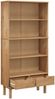 vidaXL Bücherregal OTTA mit 2 Schubladen Braun Massivholz Kiefer 351303 Bild 5