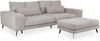 Big Sofa Husum / Helmond, Stoff, Grau, 286 x 90 x 124 cm Bild 2