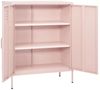 vidaXL Lagerschrank Rosa 80 x 35 x 101,5 cm Stahl [336166] Bild 2