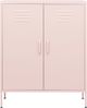 vidaXL Lagerschrank Rosa 80 x 35 x 101,5 cm Stahl [336166] Bild 3