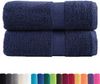 vidaXL Premium-Waschtücher SOLUND 2 Stk. Marineblau 30x30 cm 600 g/m² 137251 Bild 2