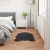 vidaXL Teppich aus Kunstschaffell TAFALLA Schwarz 80 x 120 cm 42021586 Bild 4