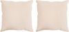 vidaXL Kopfkissen 2 pcs Beige 65 x 65 cm Kapokfaser 42042055 Bild 2