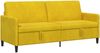 vidaXL Sofa mit Stauraum Gelb 192 x 78 x 87 cm Polyester 42036996 Bild 2
