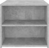 vidaXL Beistelltisch Betongrau 50x50x45 cm Holzwerkstoff 806386 Bild 5