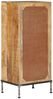 Kommode, BuffetSchrank, Büroschrank 45x35x106 cm Massivholz Mango Bild 3