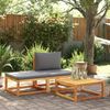 vidaXL Gartentisch 65x65x29 cm Massivholz Akazie 4008157 Bild 3