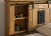 Bett mit Schublade Mango 140x200 natur lackiert RAILWAY #170 Bild 5