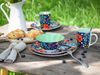 Folklore Blau, Tellerset 12-tlg (mo) Bild 3