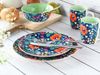 Folklore Blau, Tellerset 12-tlg (mo) Bild 2