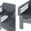 Outdoor-Sessel Avise Aluminium Dunkelgrau [casa. pro] Bild 5