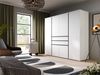 Falun Kleiderschrank 4-türig in weiß Bild 5