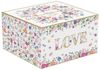 EasyLife Tasse Mon Amour, Porzellan, Spülmaschinengeeignet, Mehrfarbig, Herzen & Blumen, H: 6.5cm Bild 2