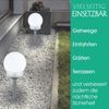 Solarleuchte Garten Solarlampe Kugel 2 x 3er Set Garten Wegeleuchte Außen Bild 3