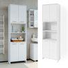Badschrank Maris Weiß 56.1 x 190 cm Toilettenschrank Vicco Bild 2