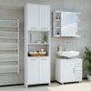 Badschrank Maris Weiß 56.1 x 190 cm Toilettenschrank Vicco Bild 4