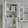 Badschrank Maris Weiß 56.1 x 190 cm Toilettenschrank Vicco Bild 5