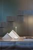 Zafferano, Pina Lamp, Kabellose wiederaufladbare Tischleuchte mit Touch Control, Geeignet für Wohnzimmer und Außenbereich, Dimmer, 2200-3000 K, Höhe 29 cm, Farbe Corten Bild 4