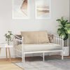 vidaXL Rückenkissen Creme 100 x 19 x 50 cm Stoff 42014751 Bild 4