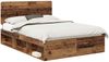 vidaXL Bettrahmen Altholz 150 x 200 cm Massives Kiefernholz 3412477 Bild 2