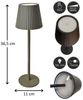Coen Bakker Deco BV LED Außen-Tischleuchte Touch Tischlampe Dimmbar Akku In-/Outdoor IP44, Touch-Funktion, LED fest verbaut, Kaltweiß, Warmweiß, Tageslichtweiß Bild 3