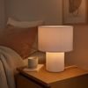 Brilliant AG Leuchten 60095-09 Tony Tischleuchte beige retro Cordstoff 30cm Bild 5