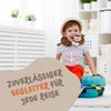 Nackenhörnchen Kinder Tier Schlafkissen Reisekissen Waschbar Kopfstütze U-Förmig Nackenkissen für Auto Zug Flugzeug weicher Kissenbezug Tiger Bild 5