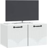 vidaXL Wandmontierter TV-Schrank Weiß 59,5 x 31 x 30 cm Holzwerkstoff 899045 Bild 3