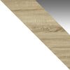 Kleiderschrank Talin III, ohne Beleuchtung, Farbe: Weiß / Sonoma Eiche Bild 4