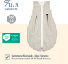 Alvi Mäxchen Sommer Schlafsack light Exklusiv, Graphic Taupe, 110 Bild 2