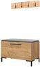 Garderoben-Set Zinetto VIII, Craft Gold, Farbe: Manila 16 Bild 2