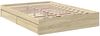 vidaXL Bettgestell mit Schubladen Sonoma-Eiche 120x200cm Holzwerkstoff 3280666 Bild 3