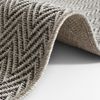 Flachgewebe Läufer Nature Grau Anthrazit - 80x250x0,5cm Bild 2